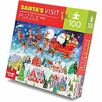 SANTAS VISIT 100 PC PUZZLE