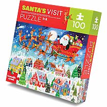 SANTAS VISIT 100 PC PUZZLE