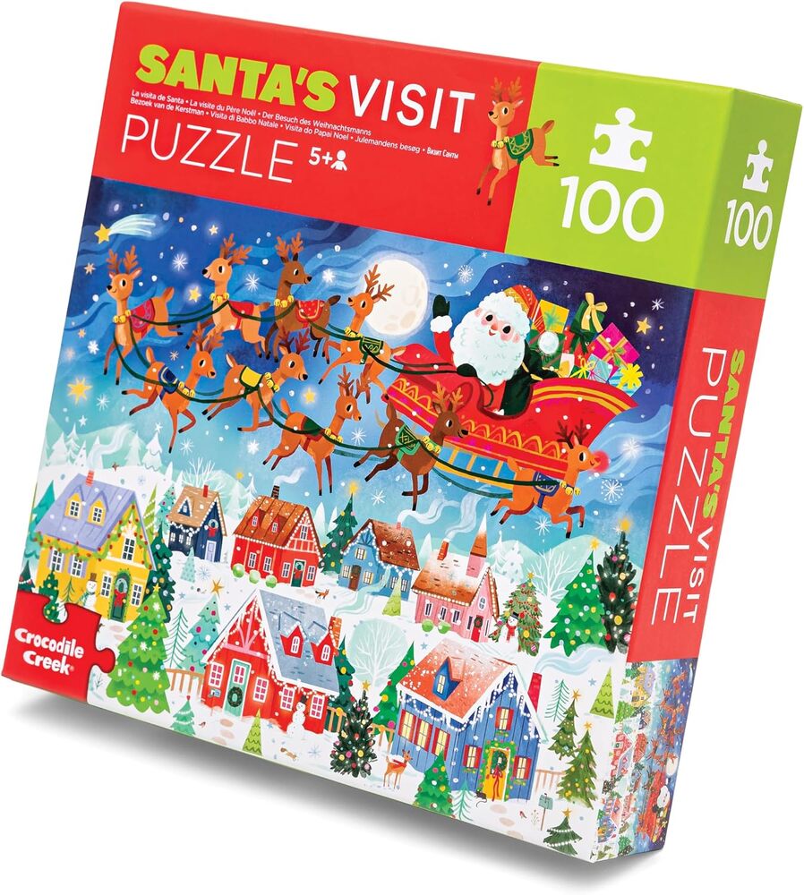 SANTAS VISIT 100 PC PUZZLE