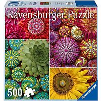 MANDALA BLOOMS 500 PC PUZ