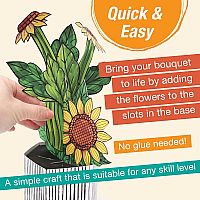 POP UP COLORING SUNFLOWERS