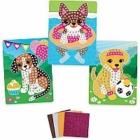 STICKY MOSAICS TRAVEL-PUPPIES