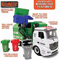 CRAZY GARBAGE RECYCLING TRUCK