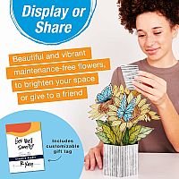 POP UP COLORING SUNFLOWERS
