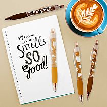 COFFEE SCENTED PENS SET OF 6