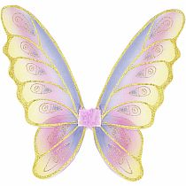 GLITTER RAINBOW WINGS GOLD/MULTI
