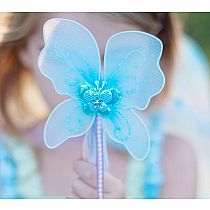 Buttterfly Dress, Wings Wand GREEN 5/6