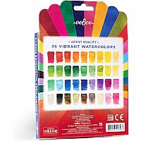 RAINBOW 36 WATERCOLORS