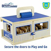 BREYER WOOD STABLE CARRY CASE