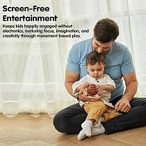 PULL ALONG HEDGEHOG BROWN