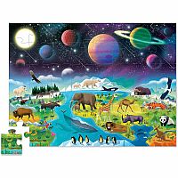 EARTH/SPACE ABOVE AND BELOW 48 PC PUZ