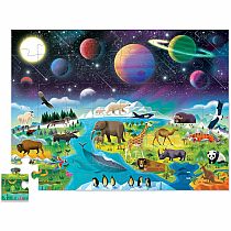 EARTH/SPACE ABOVE AND BELOW 48 PC PUZ