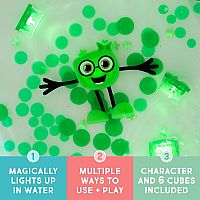 LIGHT UP CUBES PIPPA GREEN