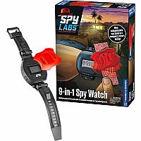 SPY LABS 9-IN-1 SPY WATCH