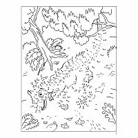 DINOSAURS PREHISTORIC DOT-TO-DOT