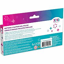 BUTTERFLY NAIL POLISH SET 5 PK