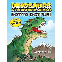 DINOSAURS PREHISTORIC DOT-TO-DOT