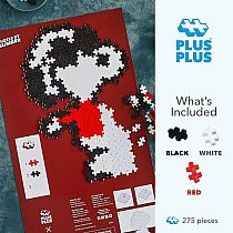 PLUS PLUS PEANUTS PUZZLE BY #