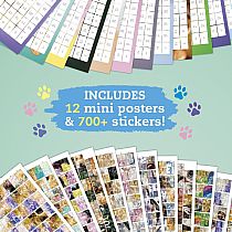 KLUTZ DOGS PUPPIES STICKER MOSAIC