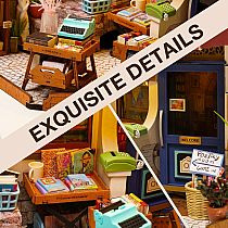 DIY CORNER BOOKSHOP