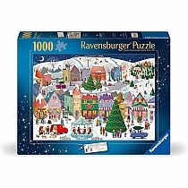 CHRISTMAS TOWN 1000 PC PUZ