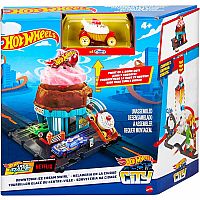HOT WHEELS DOWNTOWN PLAYSET