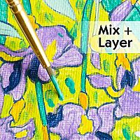 PAINT BY # IRISES MUSEUM SERIES