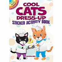 DOVER COOL CATS DRESS UP ACTIVITY BOOK
