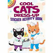 DOVER COOL CATS DRESS UP ACTIVITY BOOK