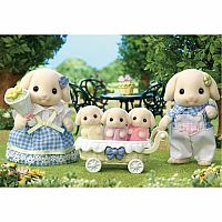CC FLORA RABBIT FAMILY--CALICO CRITTERS