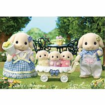 CC FLORA RABBIT FAMILY--CALICO CRITTERS