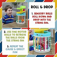 ROLL & DROP 3 IN 1 SENSORY TOY