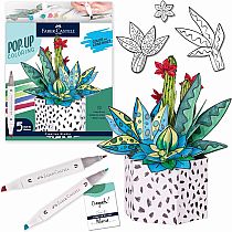 POP UP COLORING SUCCULENT