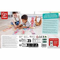 HUMAN BODY MAGNETIC PUZZLE