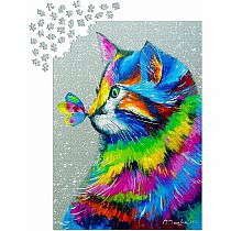 BRIGHT CAT & BUTTERFLY 1000 PC