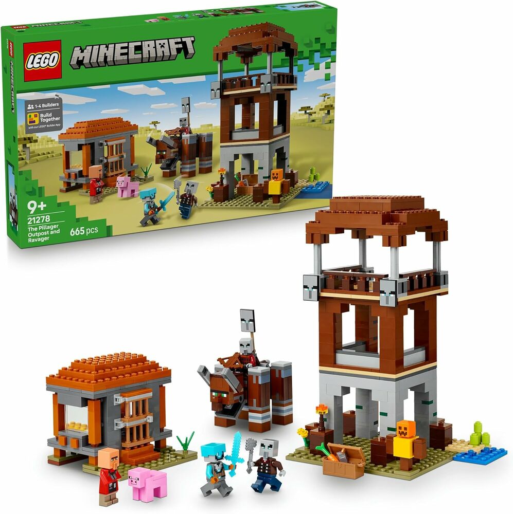 LEGO PILLAGER OUTPOST/RAVAGER