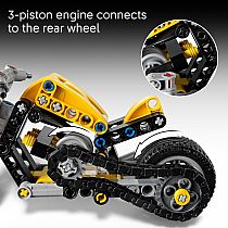 LEGO YELLOW MOTORCYCLE