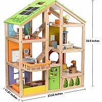 ALL SEASON DOLL HOUSE FURNISHED