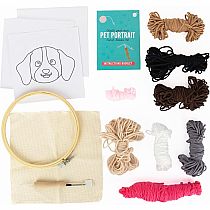 PUNCH NEEDLE KIT DOG