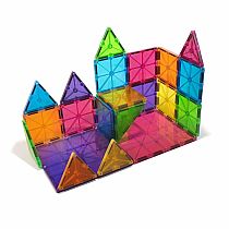 Magna-Tiles® Clear Colors 100 Piece Set