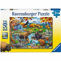 WILDLIFE GATHERING 150 PC PUZ