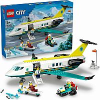 LEGO EMERGENCY AMBULANCE PLANE