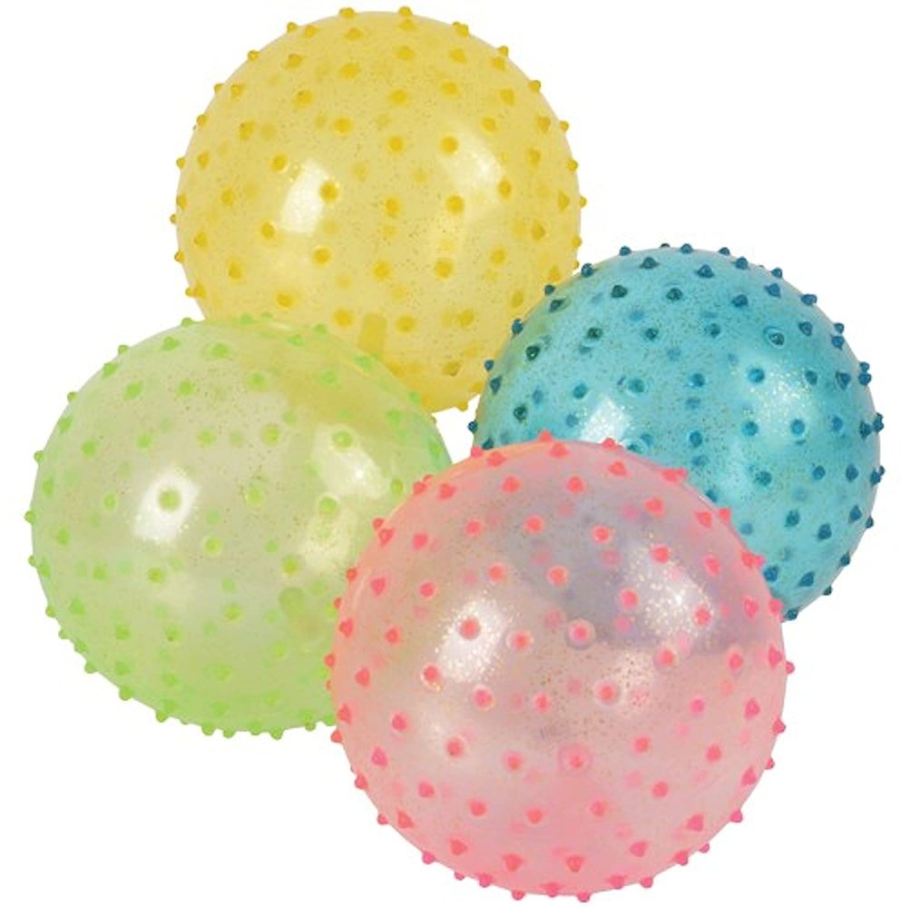 GLITTER KNOBBY BALL Over the Rainbow