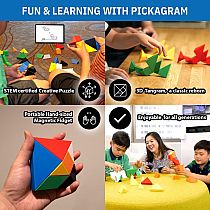 PICKAGRAM 3D ART TANAGRAM MAGN