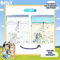 BLUEY AQUA ART