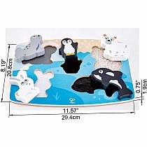 Polar Animal Tactile Puzzle