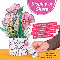 POP UP COLORING WILDFLOWERS