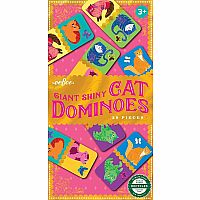 ****SALE PRICE--REG  $19.99**** SHINY CAT GIANT DOMINOES