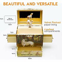 Enchantmints Unicorn Musical Treasure Box