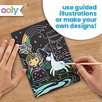 SCRATCH AND SCRIBBLE PRINCESS GARDEN